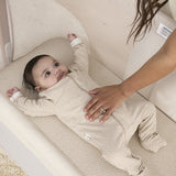 Fitted Bassinet Sheet - Oat Little Pod