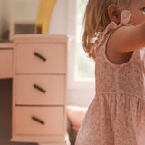 Print Tiered Dress - Frangipani