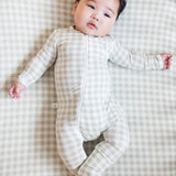 Warm Zippee Baby Romper 0.5 TOG - Gumleaf Gingham
