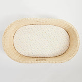 Fitted Bassinet Sheet - Rainbow Dreaming