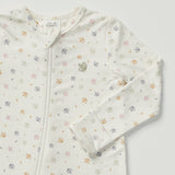 Light Zippee Baby Romper 0.2 TOG - Rainbow Dreaming