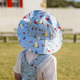 Miffy Broad Brim Hat - Harbor Blue