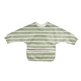 Messy Bib - Sage Stripe