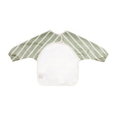 Messy Bib - Sage Stripe