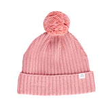 Chunky Rib Knit Beanie - Cameo