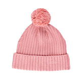 Chunky Rib Knit Beanie - Cameo