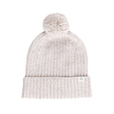 Chunky Rib Knit Beanie - Oatmeal