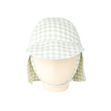 Sunny Hat - Sage Gingham
