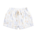 Woven Print Short - Salty Shores