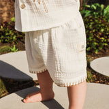 Woven Short - Coconut