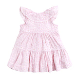 Print Tiered Dress - Frangipani