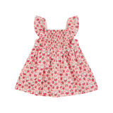 Miffy Smock Dress - Berry Check