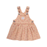 Denim Pinafore - Pink Denim