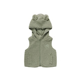 Sherpa Vest - Olive