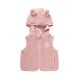 Sherpa Vest - Dusty Lilac