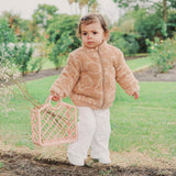 Miffy Sherpa Jacket - Caramel
