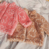 Miffy Sherpa Jacket - Strawberry Pink