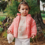 Miffy Sherpa Jacket - Strawberry Pink