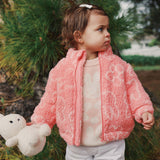 Miffy Sherpa Jacket - Strawberry Pink