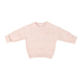 Rainbow Decorative Knit Jumper - Pearl Rainbow