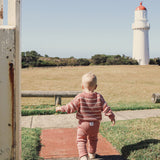 Chunky Rib Knit Pant - Cameo