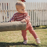 Chunky Rib Knit Pant - Cameo