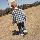 Chunky Rib Knit Pant - Navy