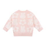 Miffy Jacquard Knit Jumper - Baby Pink