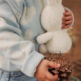 Miffy Jacquard Knit Jumper - Baby Blue