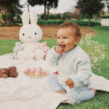 Miffy Jacquard Knit Jumper - Baby Blue