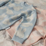 Miffy Jacquard Knit Jumper - Baby Blue