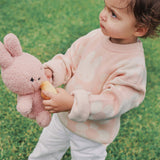 Miffy Jacquard Knit Jumper - Baby Pink
