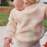 Miffy Jacquard Knit Jumper - Baby Pink