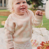 Miffy Jacquard Knit Jumper - Baby Pink