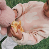 Miffy Jacquard Knit Jumper - Baby Pink