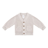 Chunky Knit Cardigan - Oatmeal