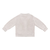Chunky Knit Cardigan - Oatmeal