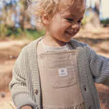 Chunky Knit Cardigan - Sage