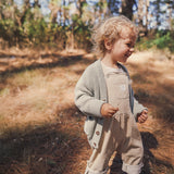 Chunky Knit Cardigan - Sage