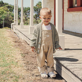 Chunky Knit Cardigan - Sage