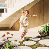 Beach Motif Knitted Tee - Coconut