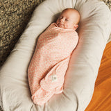 Large Stretchy Swaddle - Hibiscus