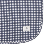 Large Stretchy Swaddle - Navy Gingham