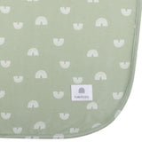 Large Stretchy Swaddle - Sage Rainbow