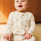 Day or Night Onesie - Palm Sunset