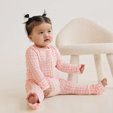Day or Night Onesie - Petal Gingham