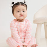 Day or Night Onesie - Petal Gingham