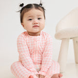 Day or Night Onesie - Petal Gingham
