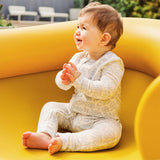 Day or Night Onesie - Sky Coral