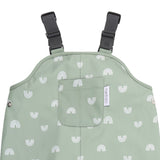 Splashy Overall - Sage Rainbow
